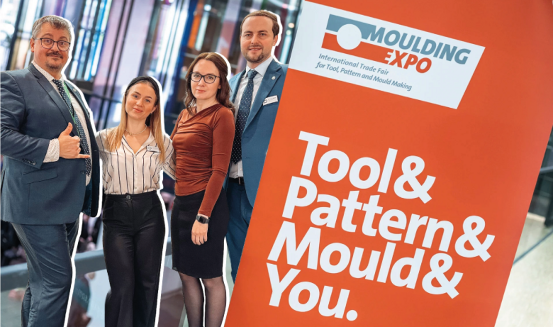 Nächste Woche starten wir auf der Moulding Expo!