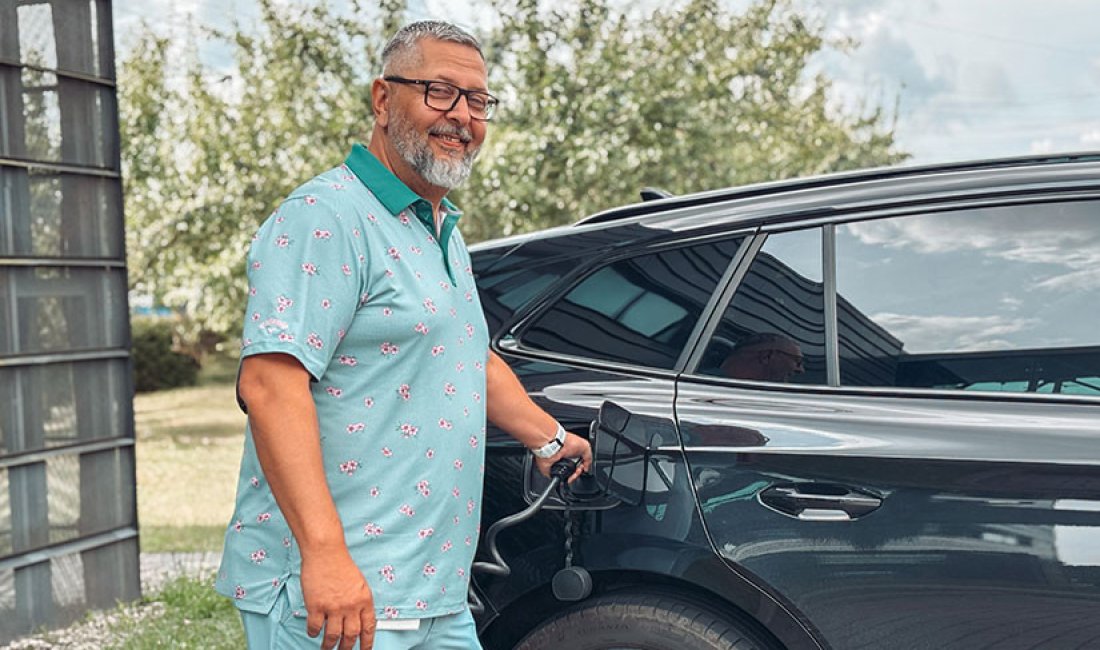 Neue Ladestation für Elektrofahrzeuge