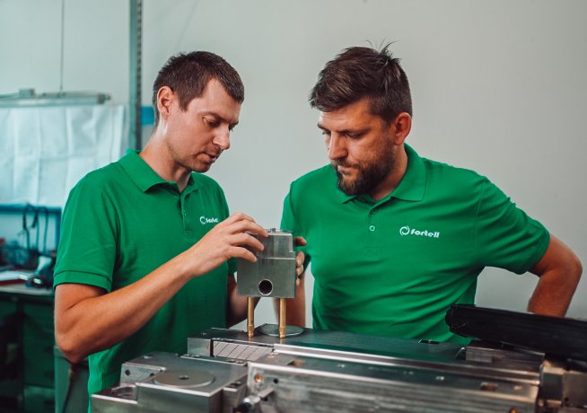 Formen und technische Teile mit Fortell