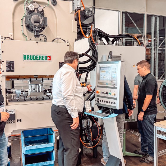 Testen der Presse